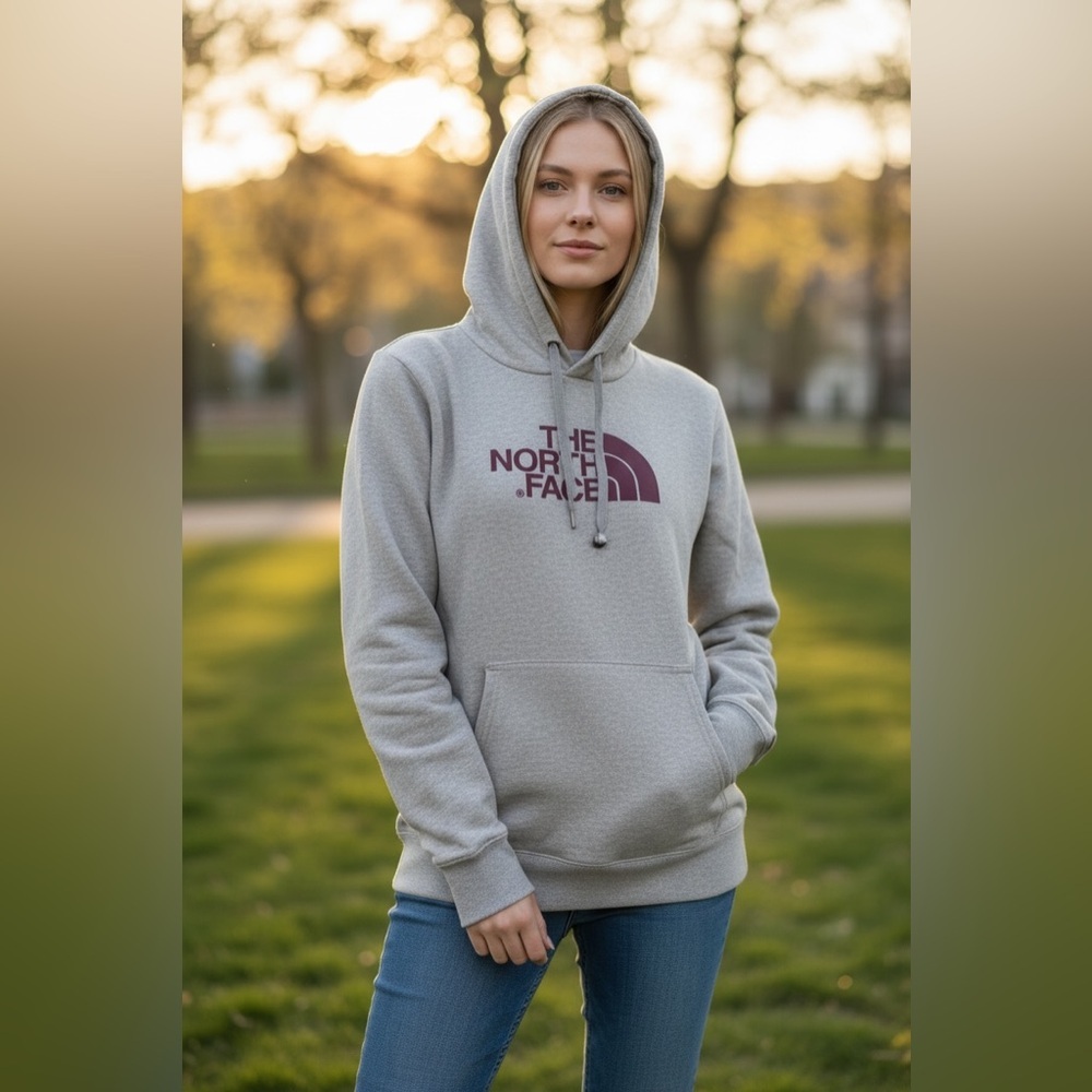 NWOT the Northface half dome pullover hoodie women’s medium